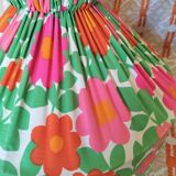 Suspension "kitch" in floral fabric