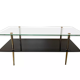 Glass coffee table 50s/60s