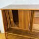 Mid Century Retro Vintage Walnut Sideboard / Drinks Cabinet by F.D. Welters