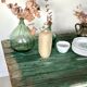 Table basse sur tréteaux anciens en bois