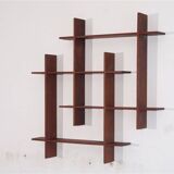 Vintage Scandinavian teak shelf 1960