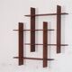 Etagere vintage scandinave en teck 1960
