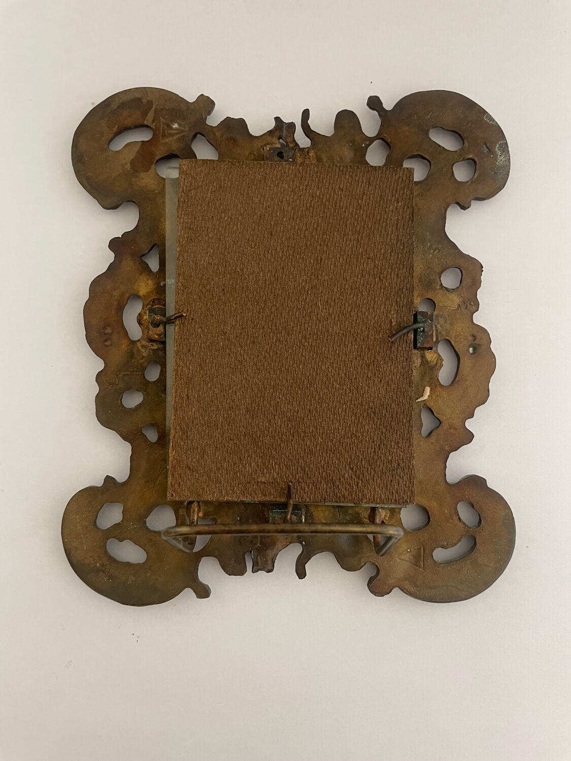 Old bronze frame nineteenth