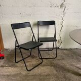 Duo de chaise pliante
