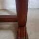 Art-deco table in oak