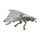Brass fly ashtray