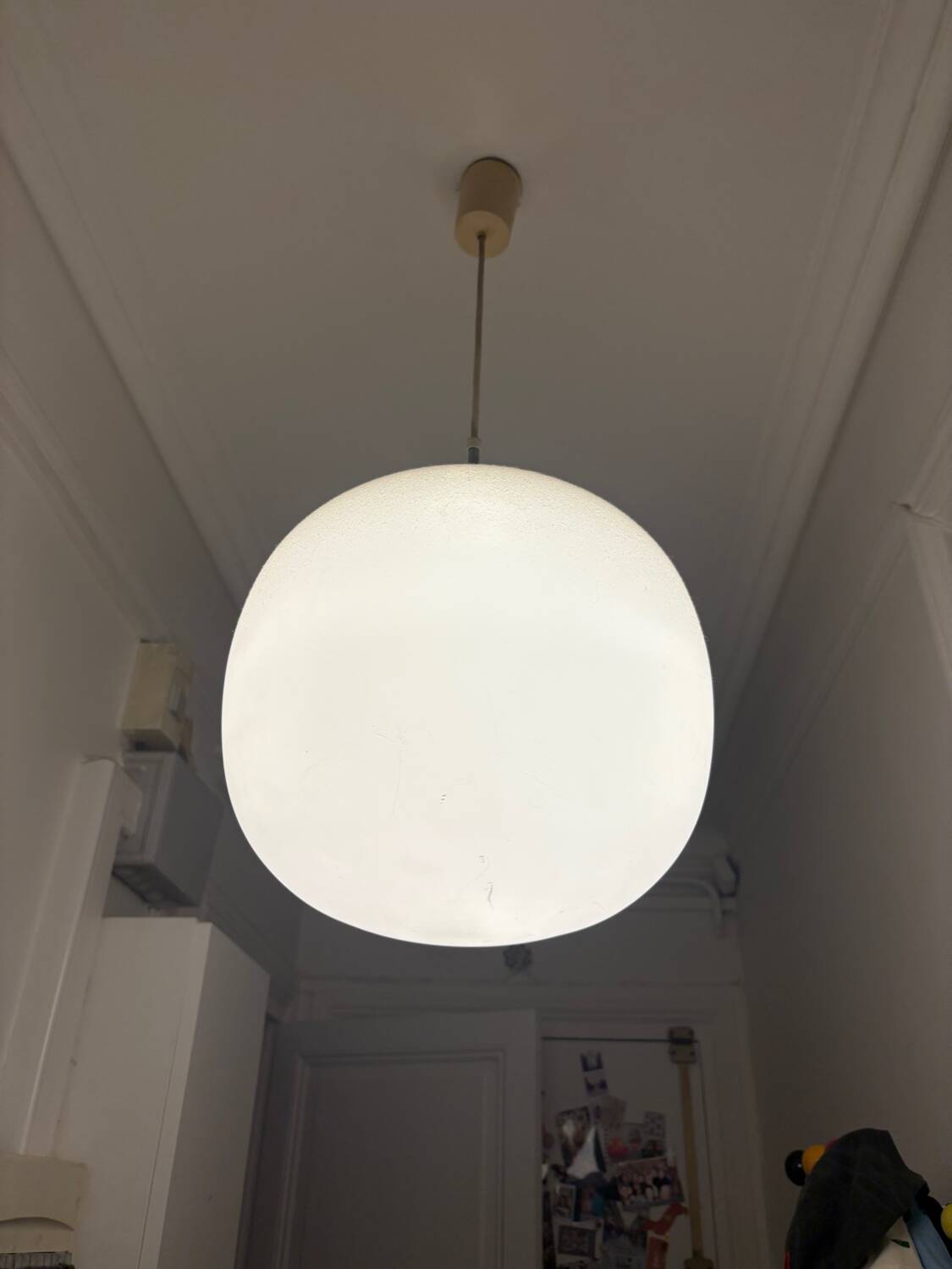 Ball glass chandelier