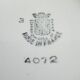 Shower plate St Amand St Amandinoise