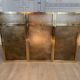 Copper and gilded metal bar in 3 modules, Belgo Chrom, 1970