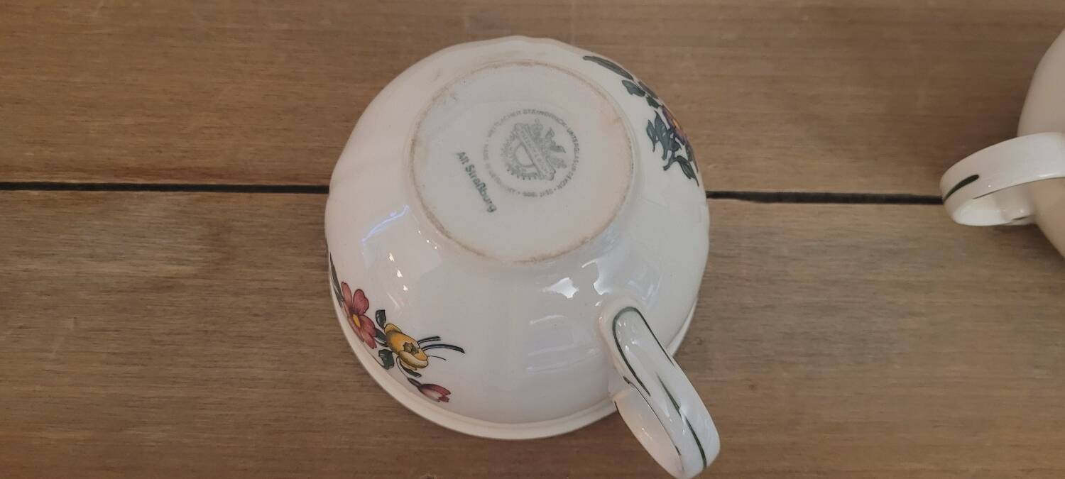 2 tasses Villeroy et Boch