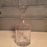 Crystal whisky carafe