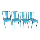 4 Tolix T37 chairs