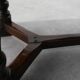 17th-Century Belgian full dark Oak Dining Table