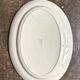 Creil & Montereau oval ironstone dish, "Oeillets" service