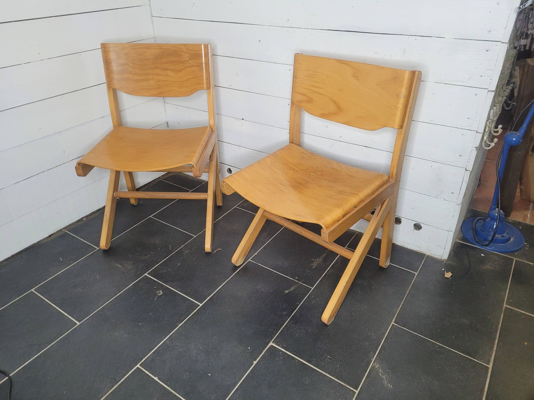 Pair of baumann chairs
