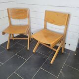 Pair of baumann chairs