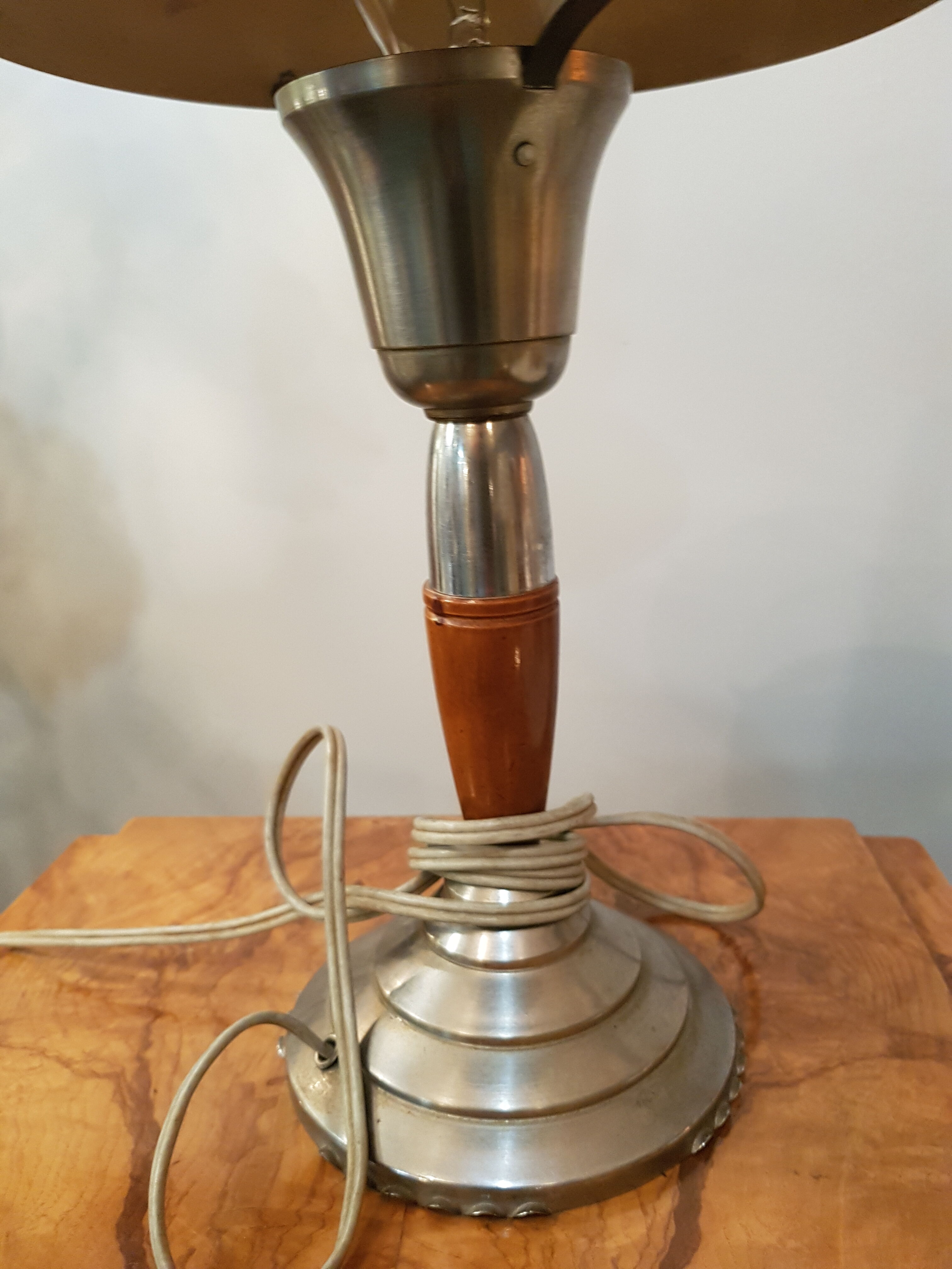 Mushroom art deco lamp