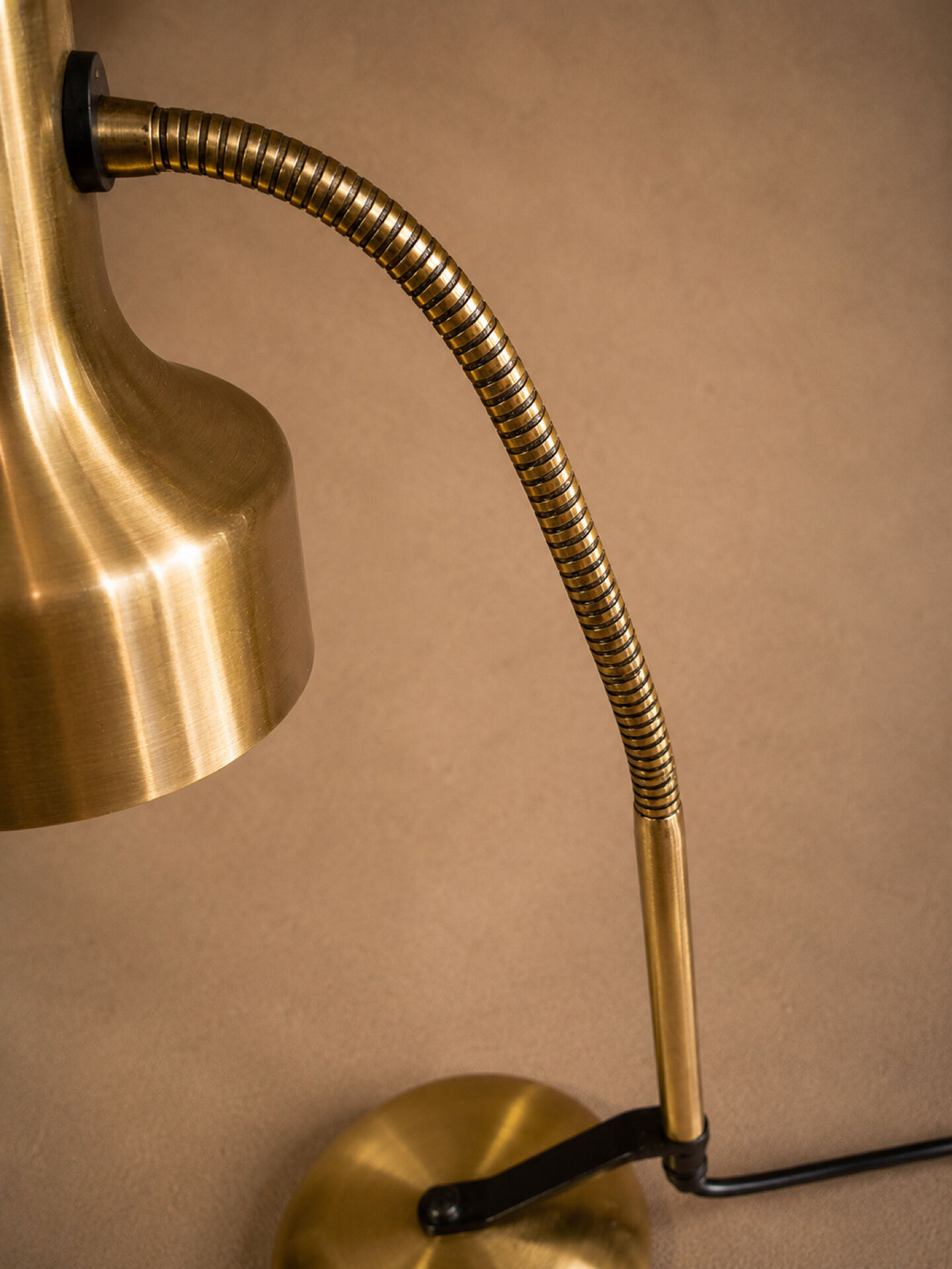 Lampe de bureau Maclamp Laiton circa 1960