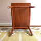 Table basse teck par Grete Jalk à Glostrup années 1960