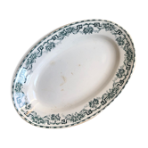 Plat oval terre de fer Moulin des Loups