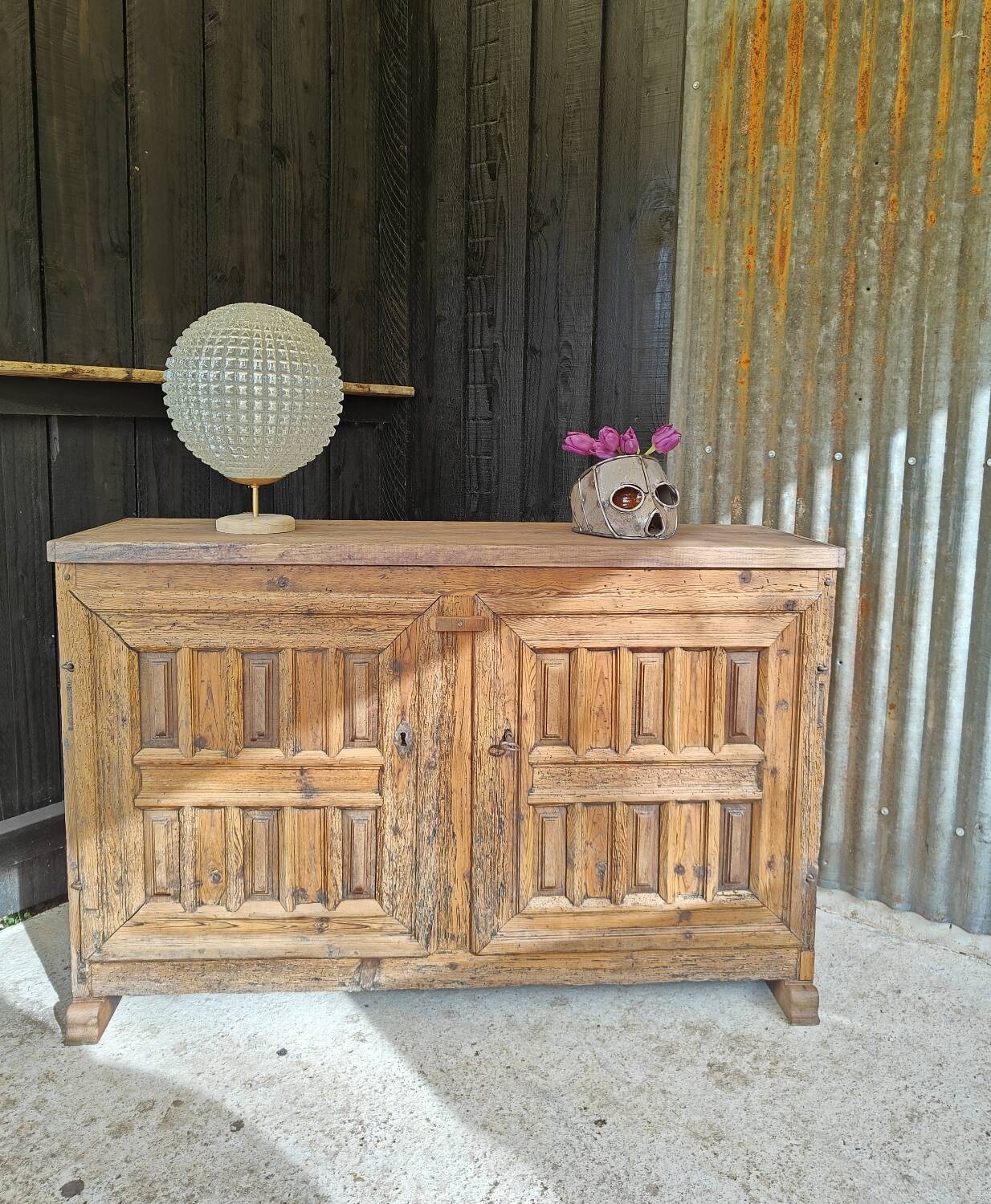 Buffet with 2 doors, restored