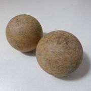 Old wooden bowling game