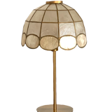 Lamp with mother-of-pearl set bicolor
