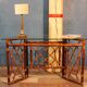 Bureau en rotin vintage