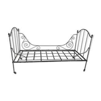 Louis XVI wrought iron bed