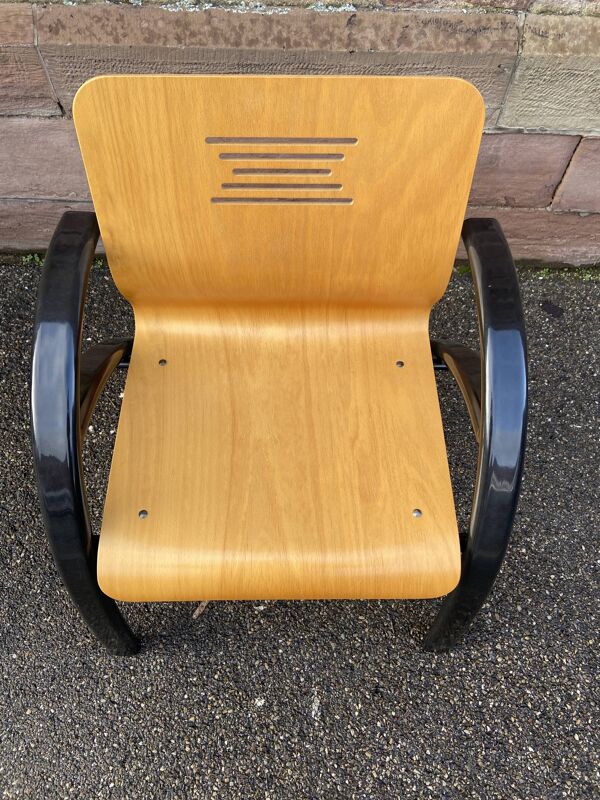 Paire de fauteuils Lounge Design vintage