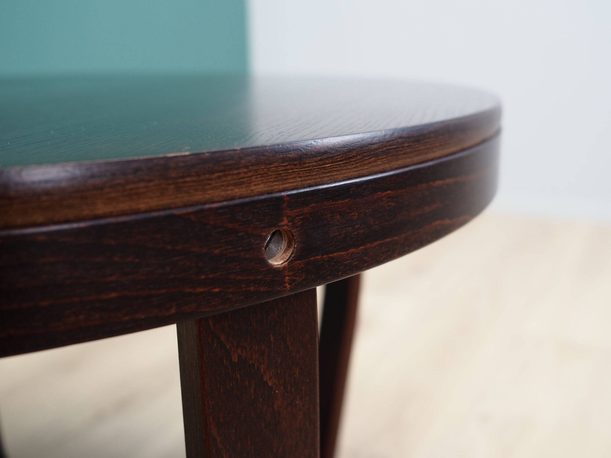 Round coffee table, Danish design, 1960s, production: Denmark