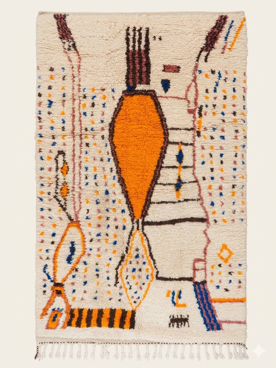 Handmade Azilal Berber rug