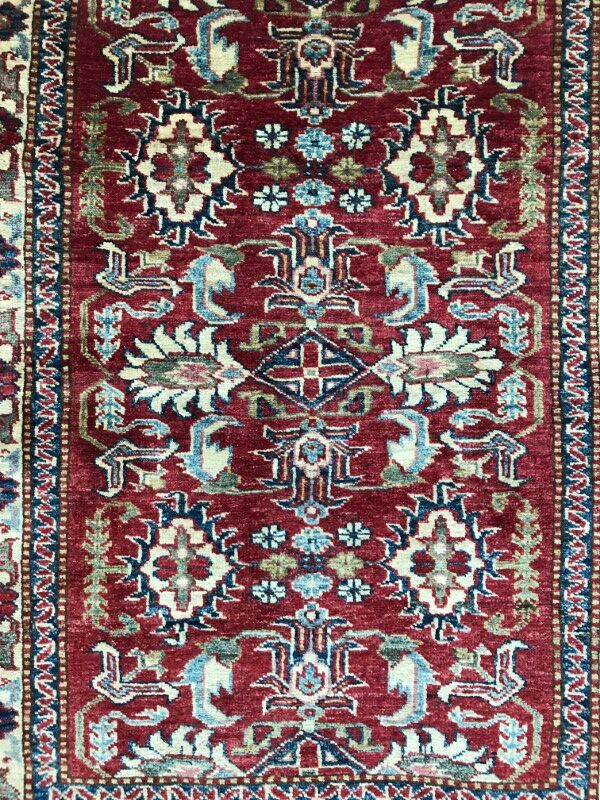 Carpet vintage Chobi Afghan done hand 92 X 116 CM