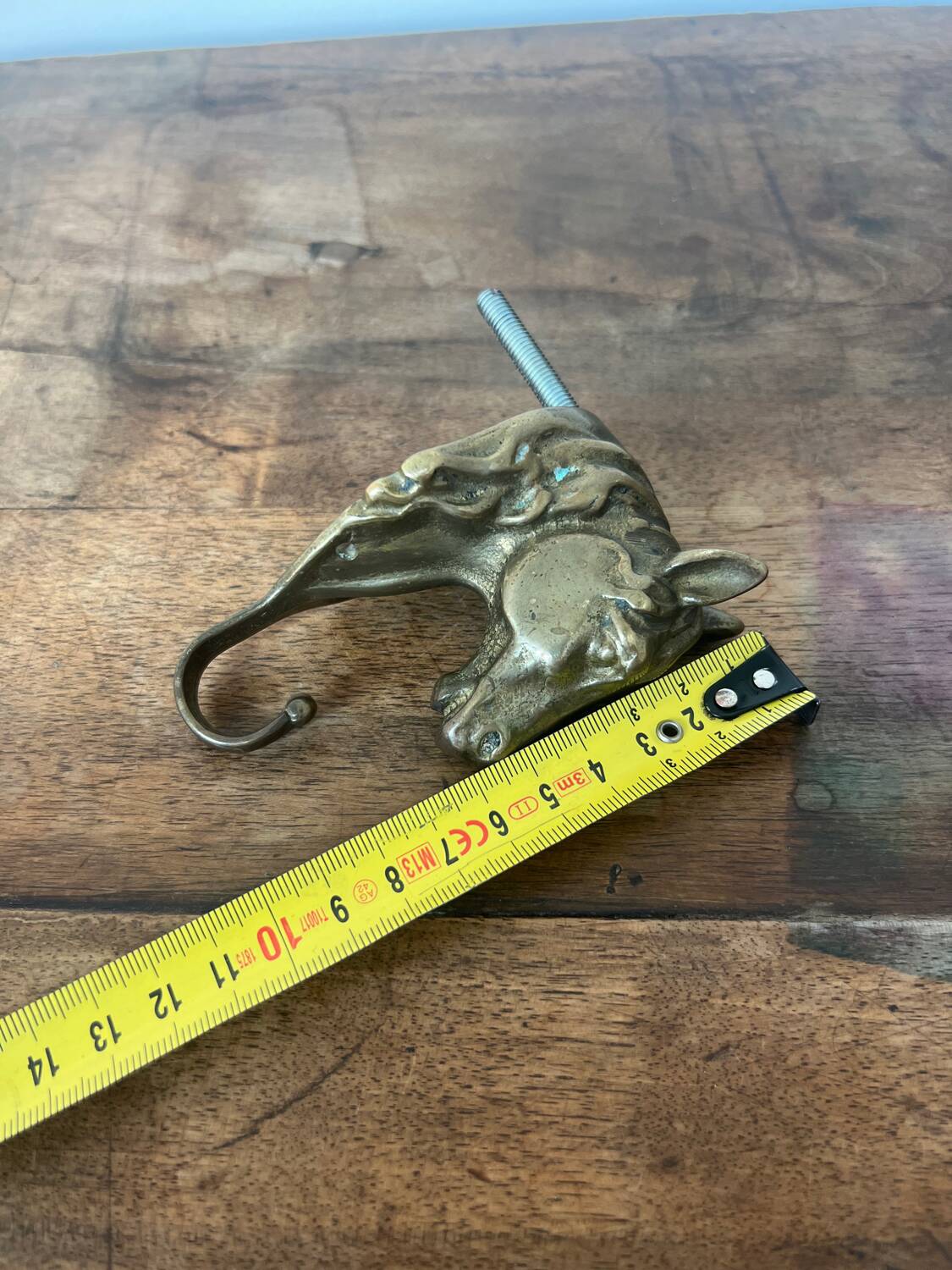 Horse head coat hook
