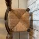 Vintage wooden chair turned, 1950s