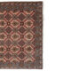 Vintage Turkish rug from Oushak, hand-woven 131x202 cm