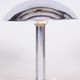 Pair Of Original Art Deco Table Lamps, Chrome-Plated Steel, Czechia, 1930s