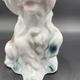 Vintage porcelain dog sculpture IRIS – Romania, 1960s–80s