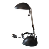 Lampe à poser métal noir et laiton