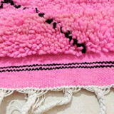 Berber carpet beni ouarain pink 300 X 190 CM