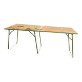 Formica folding camping table