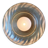 Holmegaard Skagerrak Set Of 3 - 2 Candle Holders, 1 Bowl - 1980S Denmark