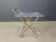 Vintage lucite and brass trolley, 1970s