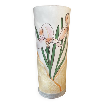 Vase vintage iris