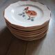 25 old Digoin and Sarreguemines plates
