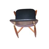 Rare dining chairs by Miroslav Navratil, made in former Czechoslovakia, 1960s, set of 4