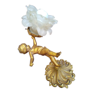 Applique ancienne angelot