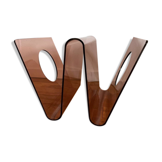 Plexiglas magazine/journal holder