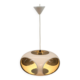 Space age bug eye UFO ceiling lamp *** Massive *** white model *** Belgium