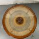 Chippendale Coffee Table in Wood, Canning and Glass